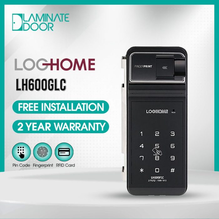 Loghome LH600GLC Glass Digital Lock