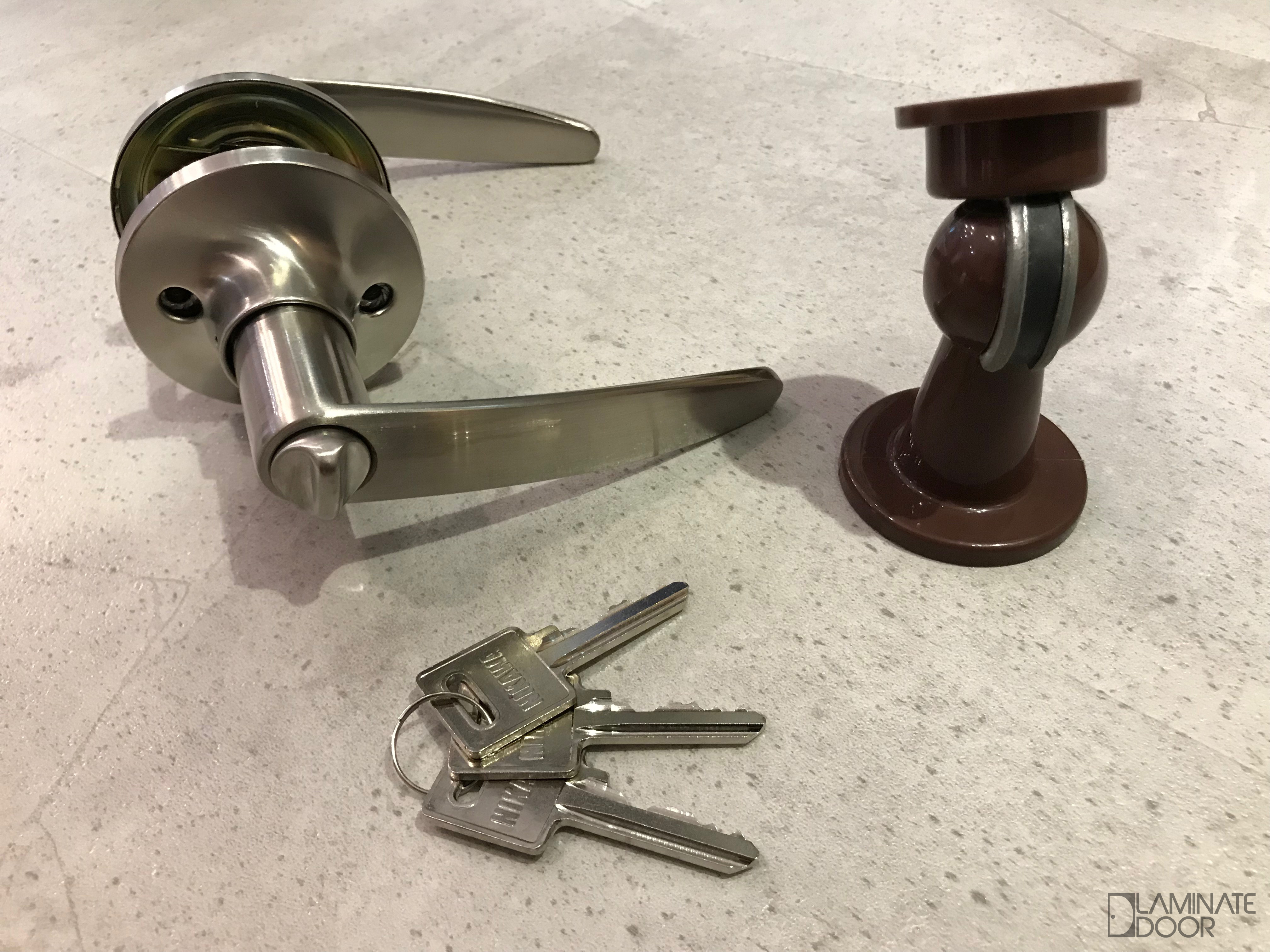 door handle and stopper