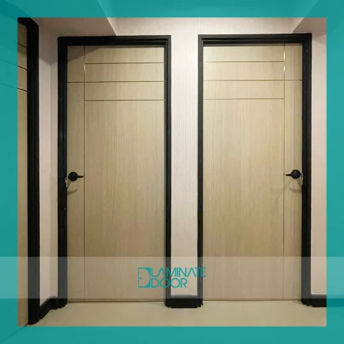 Modern Bedroom Doors with Hagane Line Design