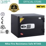 Nika Fire Resistance Safe NT360 black 1