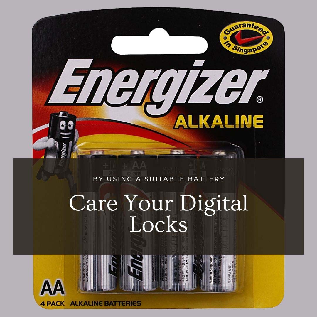 Care Your Digital Locks by Using A Suitable Battery Digital Lock Battery