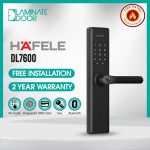Hafele DL7600 Lever Handle Lock - fire-rated