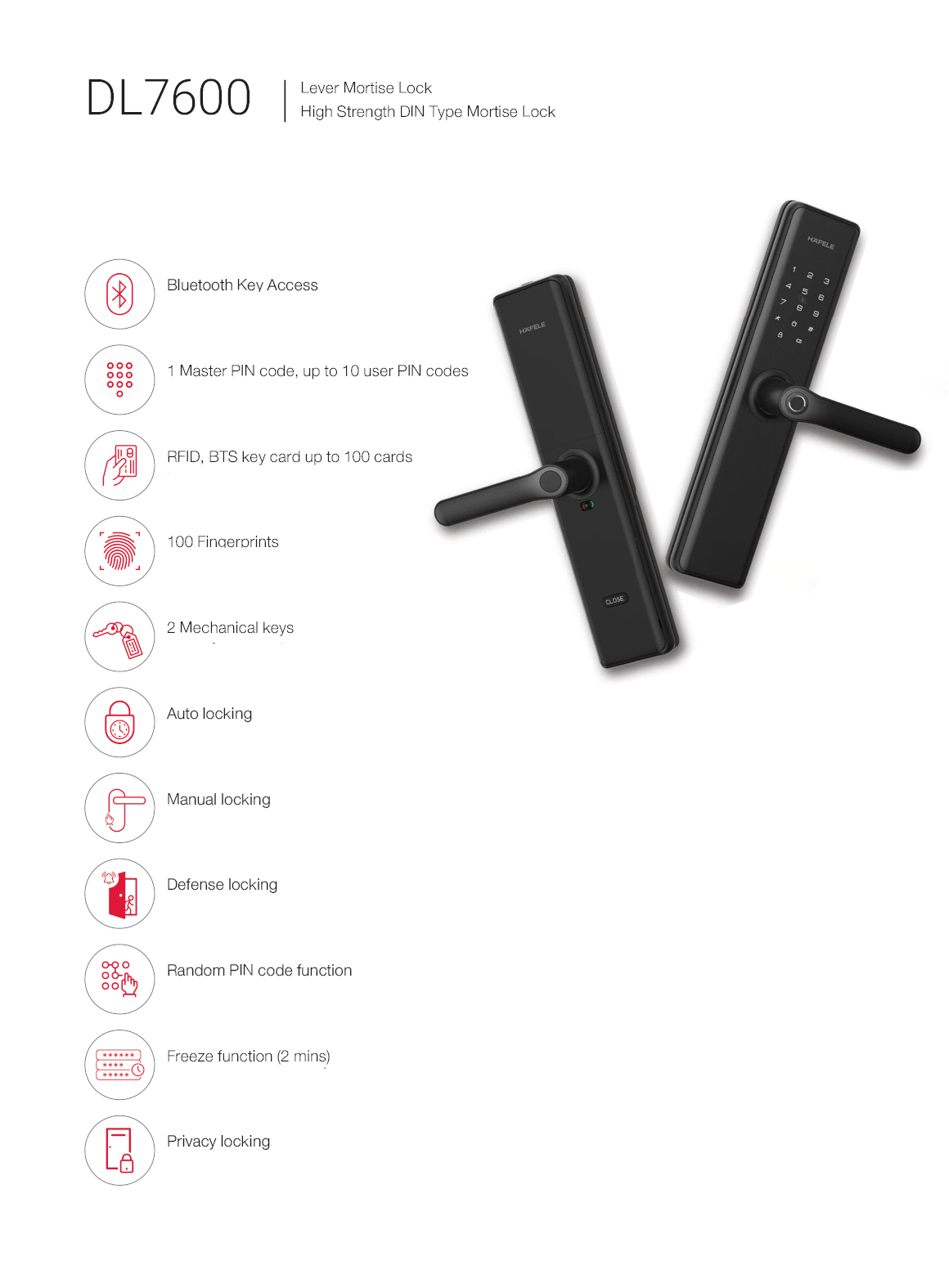 Hafele-DL7600 product image