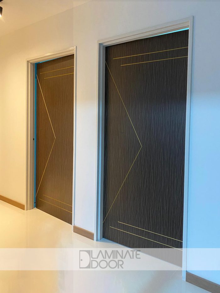 Golden colur Stainless Steel Design Door