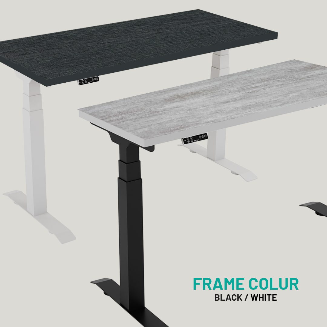 Table Frame Colour Black/White
