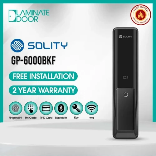 Solity gp6000bk fire rated digital door lock