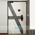 Two Tone Design laminate main door