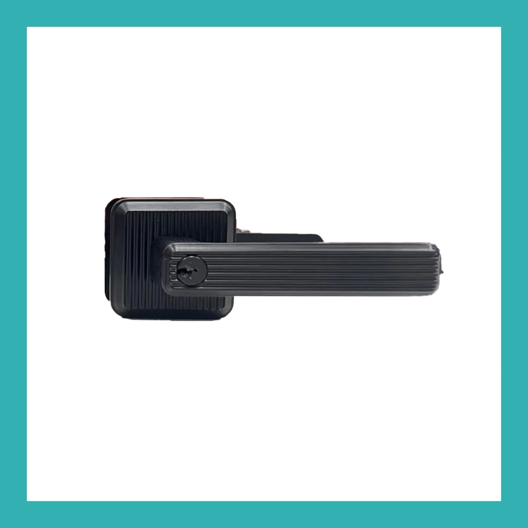 Nelon 23011 black product Nelon 23011 Black Lever Lock set