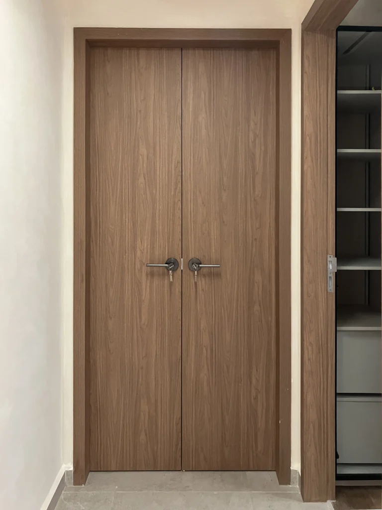 LD5J0432 laminate double leaf door