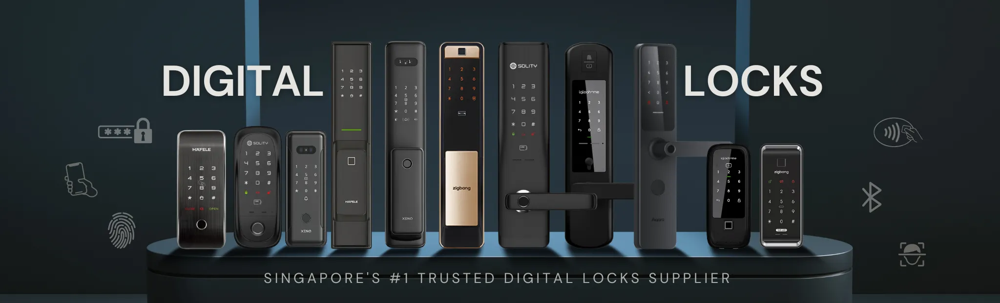 digital locks collection