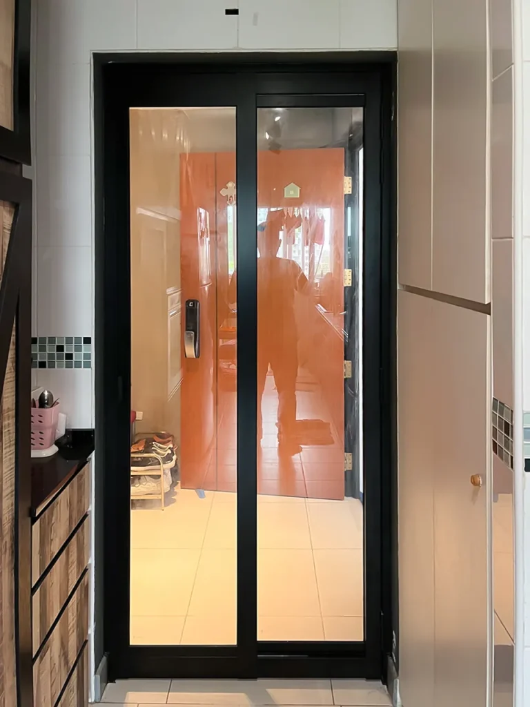 LD5S1511 slide & swing glass door