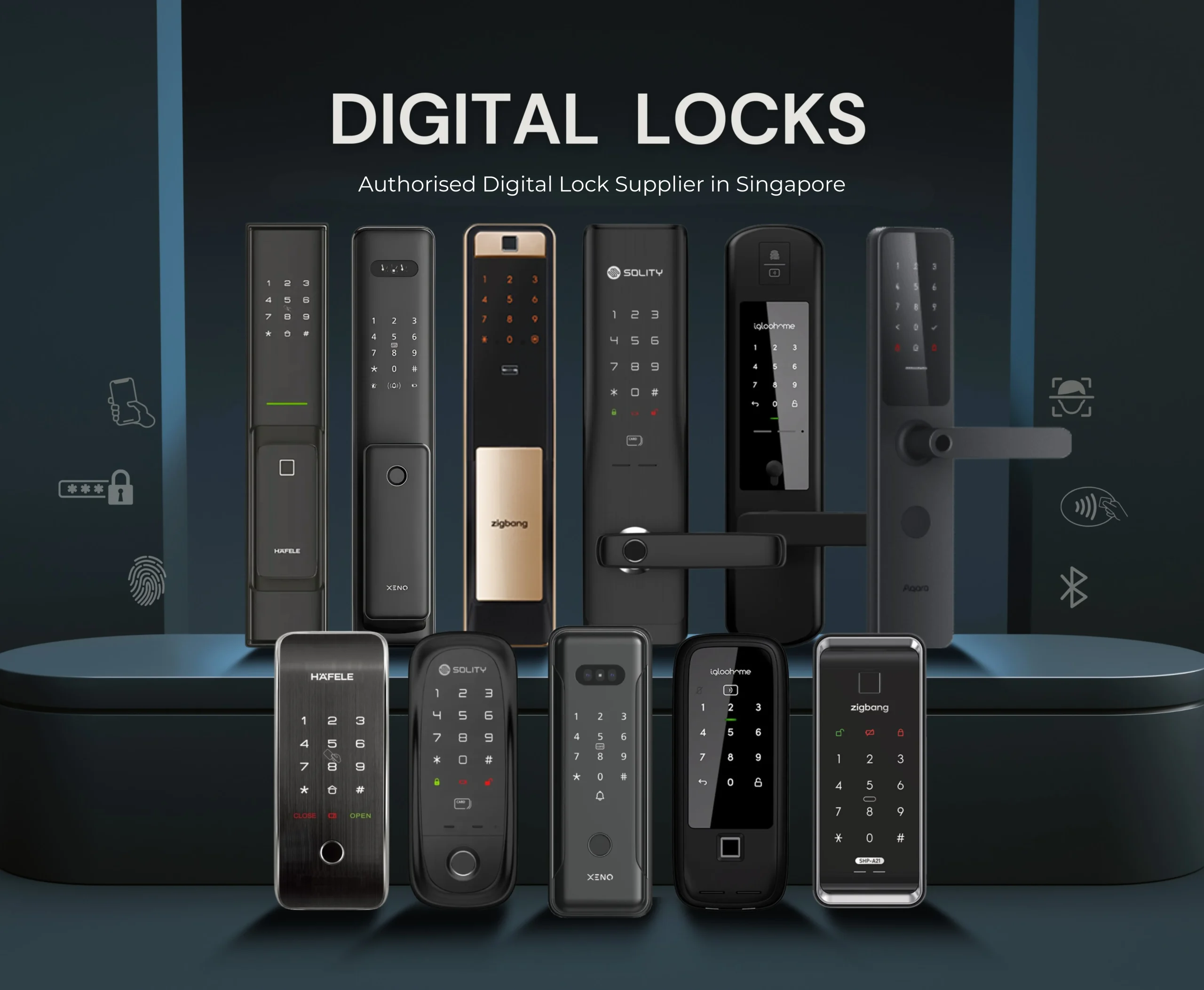 Authorised DIgital Lock Supplier in SIngapore