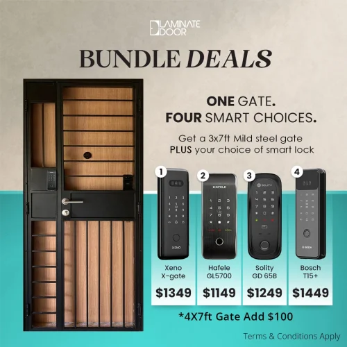 Gate+digital lock Promotion